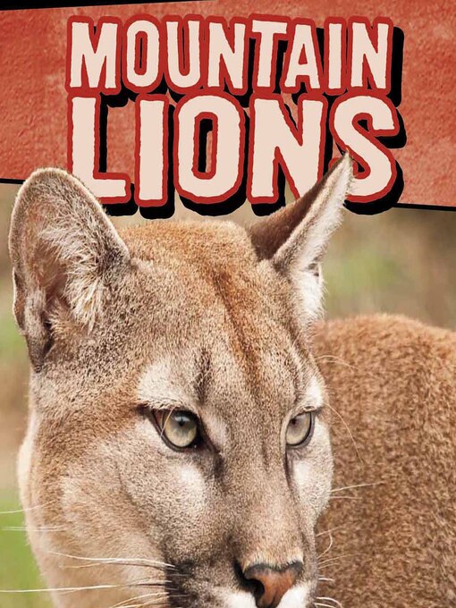 Title details for Mountain Lions by Christine Zuchora-Walske - Wait list